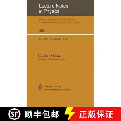 【3-4周达】Capillarity Today: Proceedings of an Advanced Workshop on Capillarity Held In Memoriam Ray... [9783662138342]