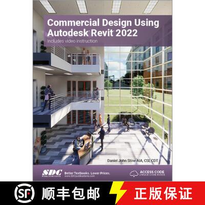 【3-4周达】Commercial Design Using Autodesk Revit 2022 [9781630574475]