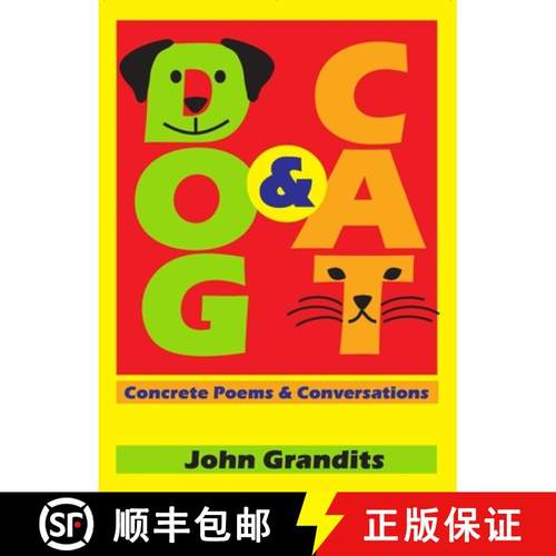 【3-4周达】Dog & Cat : Concrete Poems & Conversations [9781637700525]