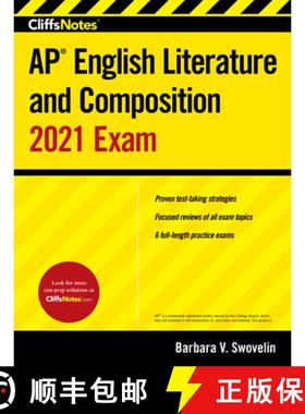 预订 CliffsNotes AP English Literature and Composition 2021 Exam [9781328487940]