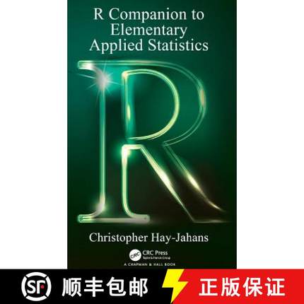 【3-4周达】R Companion to Elementary Applied Statistics [9781138329256]