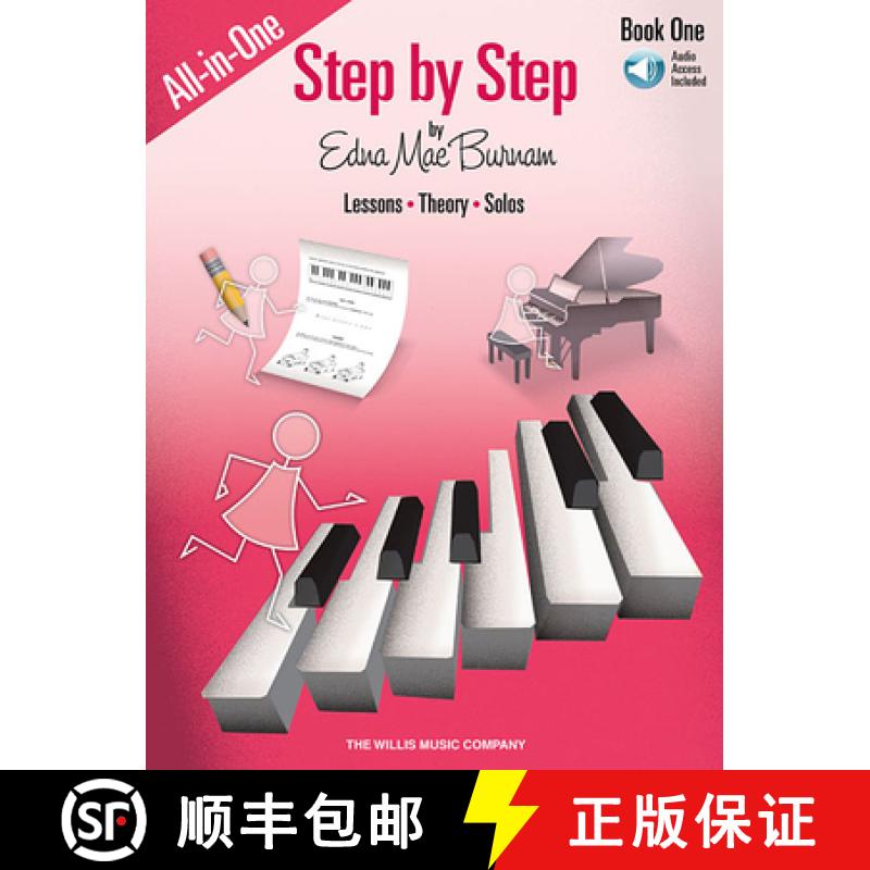 【3-4周达】Step by Step All-In-One Edition - Book 1: Book with Online Audio [9781495061233]