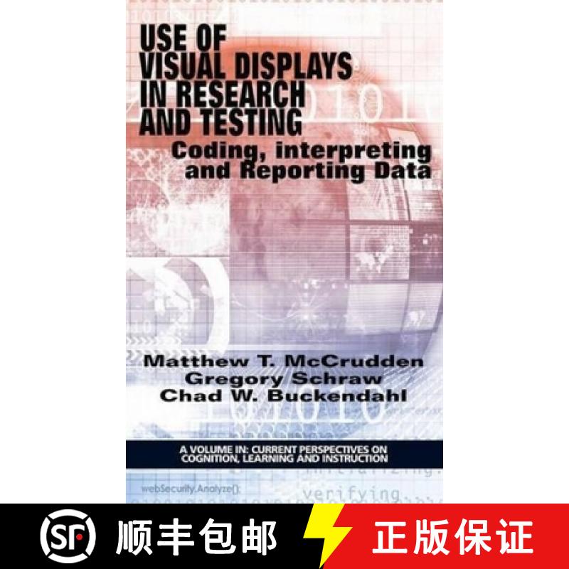 【3-4周达】Use of Visual Displays in Research and Testing: Coding, Interpreting, and Reporting Data (HC) [9781681231020]