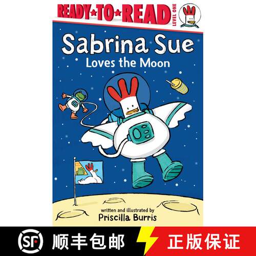 【3-4周达】Sabrina Sue Loves the Moon: Ready-to-Read Level 1 [9781665943895]