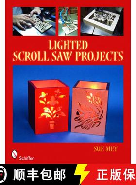 【3-4周达】Lighted Scroll Saw Projects [9780764333866]