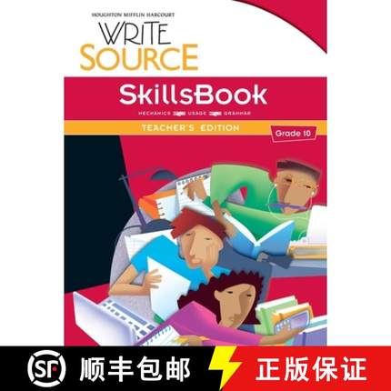 预订 Write Source SkillsBook Teacher's Edition Grade 10 [9780547484457]