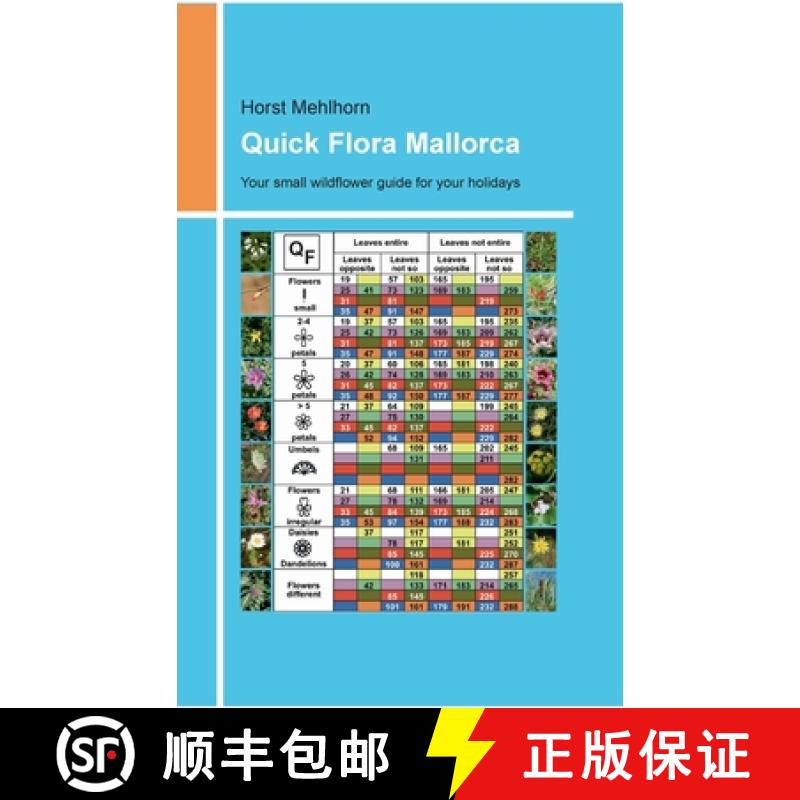 【3-4周达】Quick Flora Mallorca: Your small wildflower guide for your holidays [9783347289567]