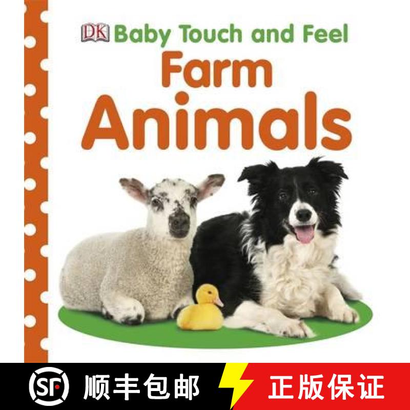 【3-4周达】Baby Touch and Feel Farm Animals [9781405392570]