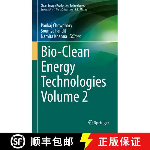 【3-4周达】精装 Bio-Clean Energy Technologies Volume 2 [9789811680939]