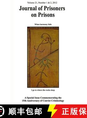 【3-4周达】Journal of Prisoners on Prisons, Volume 21, Number 1 & 2 [9780776609409]