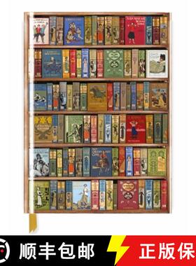 【3-4周达】Bodleian Library: High Jinks Bookshelves (Blank Sketch Book) [9781786641076]