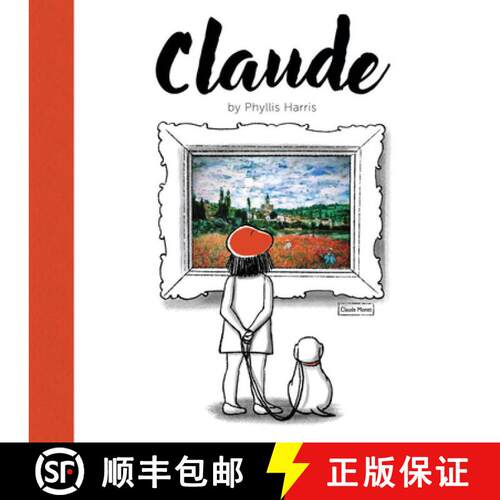 预订 精装 Claude: A Wordless Picture Book about Art [9798893960495]