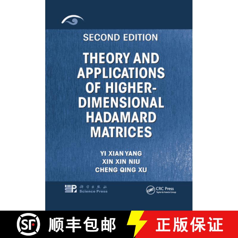 【3-4周达】Theory and Applications of Higher-Dimensional Hadamard Matrices, Second Edition [9780367384401]