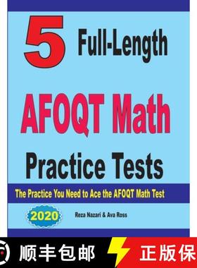 【3-4周达】5 Full-Length AFOQT Math Practice Tests: The Practice You Need to Ace the AFOQT Math Test [9781646124633]