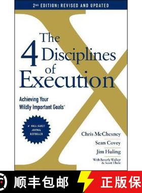 【3-4周达】4 Disciplines of Execution: Revised and Updated: Achieving Your Wildly Important Goals [9781398506664]