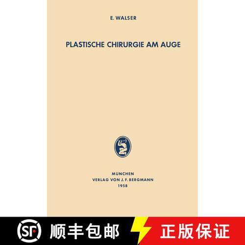 【3-4周达】Plastische Chirurgie am Auge [9783642878817]