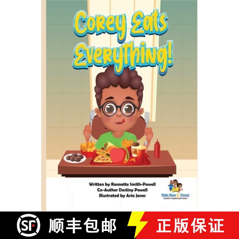 【3-4周达】Corey Eats Everything! [9798869109002]