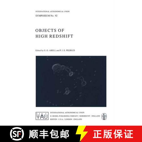 【3-4周达】Objects of High Redshift [9789027711199]