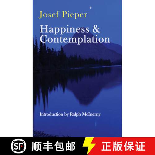预订 精装 Happiness and Contemplation [9781890318307]