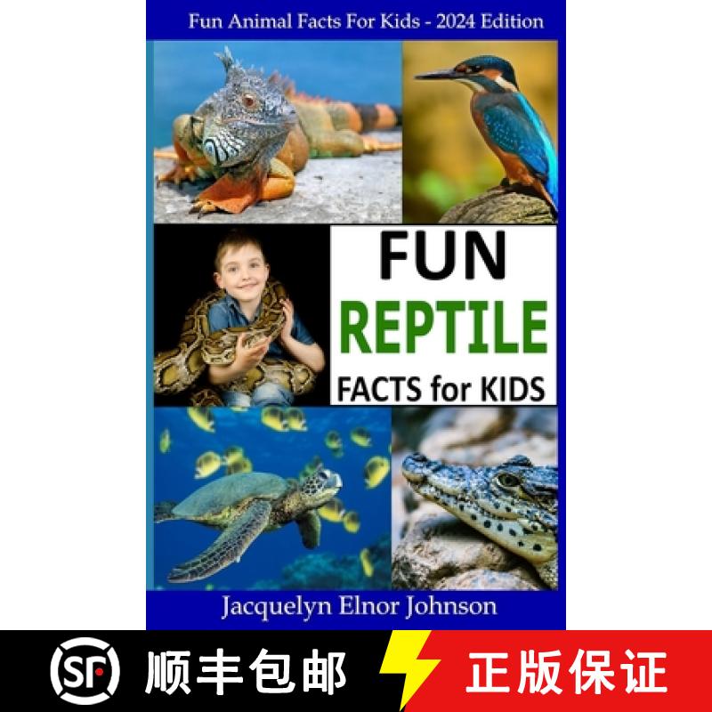 【3-4周达】Fun Reptile Facts for Kids 9-12 [9781990291388]