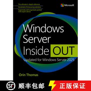 【3-4周达】Windows Server Inside Out: Updated for Windows Server 2025 [9780135345894]