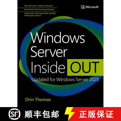 【3-4周达】Windows Server Inside Out: Updated for Windows Server 2025 [9780135345894]