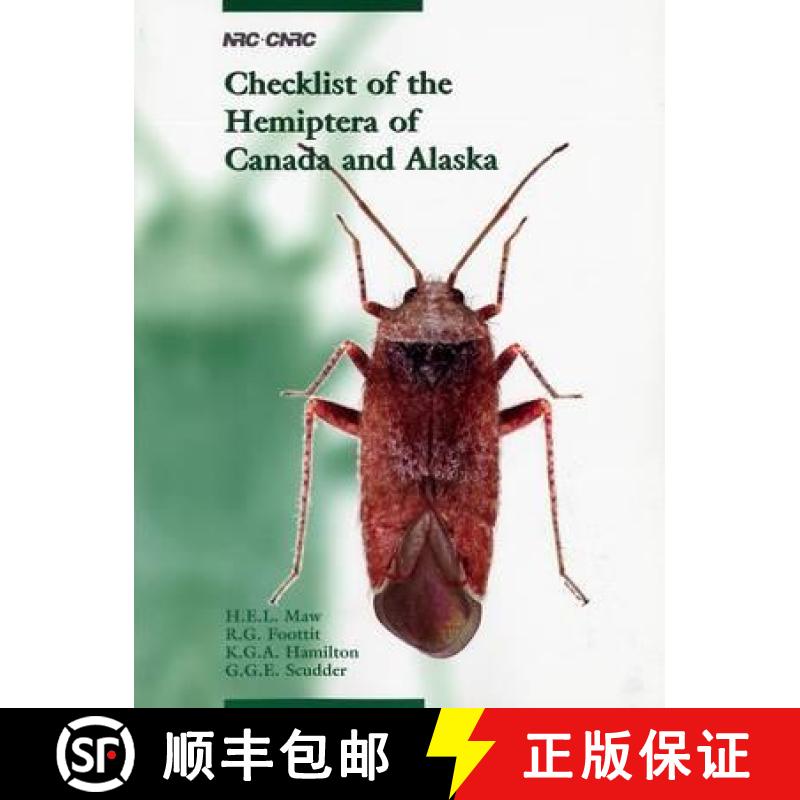 【3-4周达】Checklist of Hemiptera of Canada and Alaska [9780660181653]