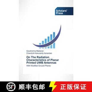 Antennas Radiation Planar Printed The Characteristics 9783639511048 预订 UWB