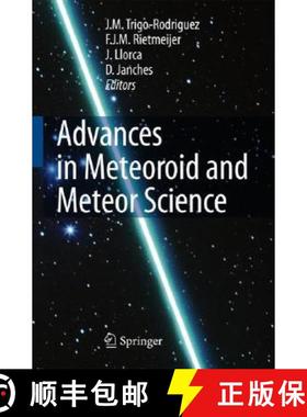 【3-4周达】Advances in Meteoroid and Meteor Science [9780387784182]