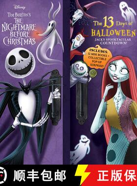 【3-4周达】Disney: Tim Burton's The Nightmare Before Christmas: The 13 Days of Halloween: Jack's Spoo... [9780794450663]