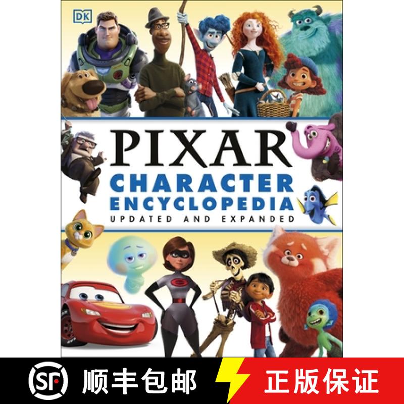 【3-4周达】Disney Pixar Character Encyclopedia Updated and Expanded [9780241544143]