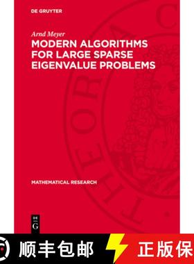 预订 Modern Algorithms for Large Sparse Eigenvalue Problems [9783112720905]