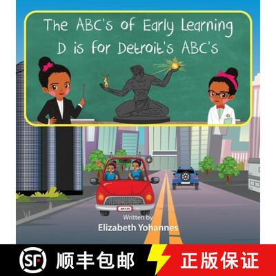 【3-4周达】The ABC's of Early Learning | D is for Detroit's ABC's Storybook [9798330595624]