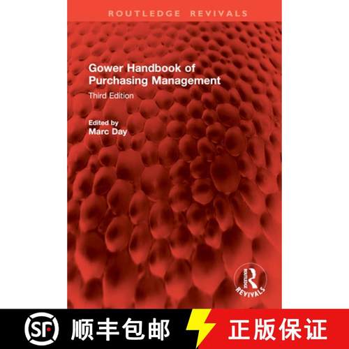 【3-4周达】Gower Handbook of Purchasing Management: Third Edition [9781032800288]