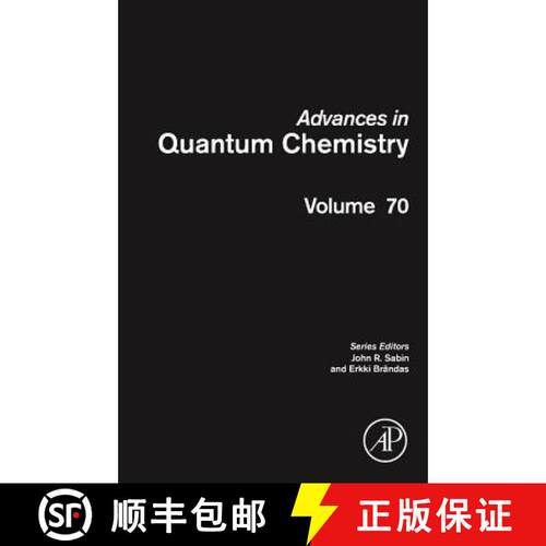 【3-4周达】精装 Advances in Quantum Chemistry: Volume 70 [9780128018910]