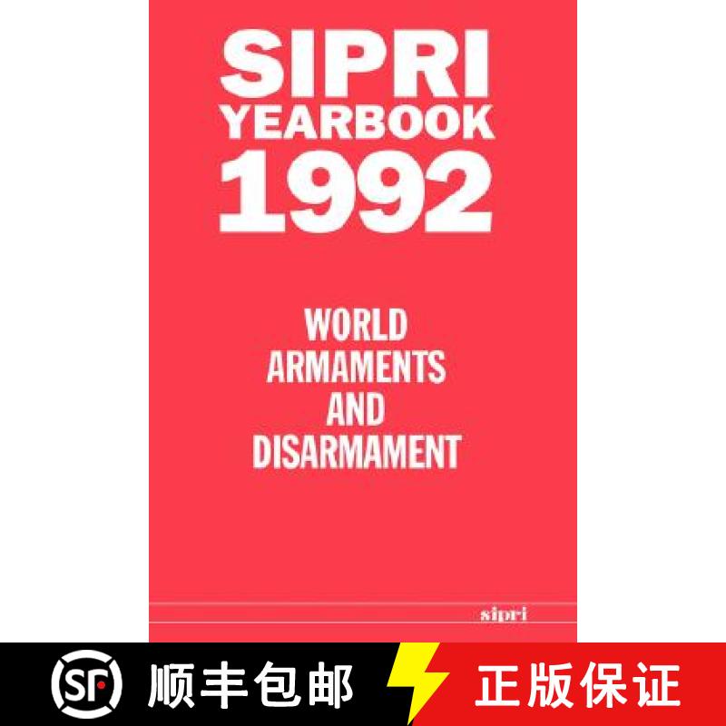 【3-4周达】Sipri Yearbook 1992: World Armaments and Disarmament [9780198291596]