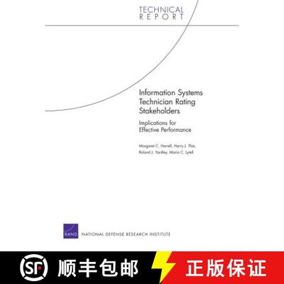 【4周达】Information Systems Technician Rating Stakeholders : Implications for Effective Performance [9780833059413]