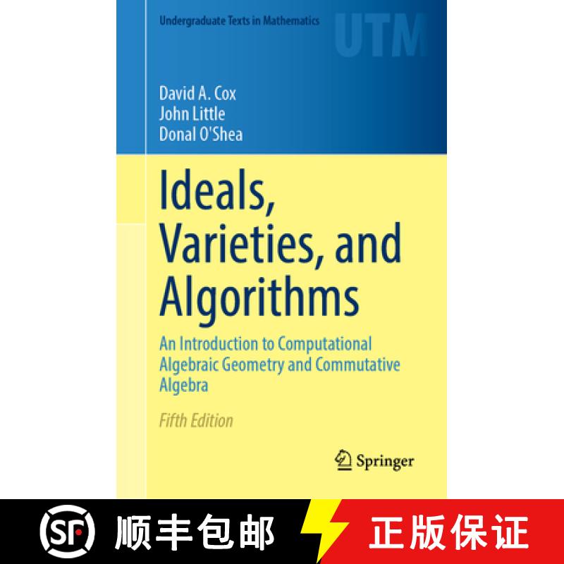 【3-4周达】Ideals, Varieties, and Algorithms : An Introduction to Computational Algebraic Geometry an... [9783031918407]