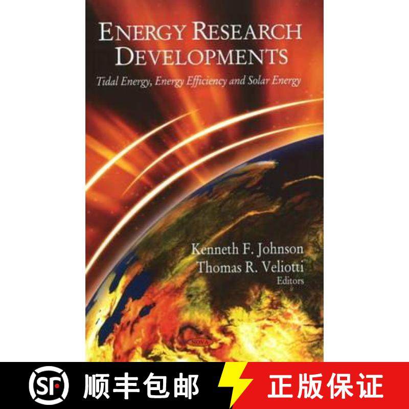 【3-4周达】Energy Research Developments: Tidal Energy, Energy Efficiency and Solar Energy [9781606926802]