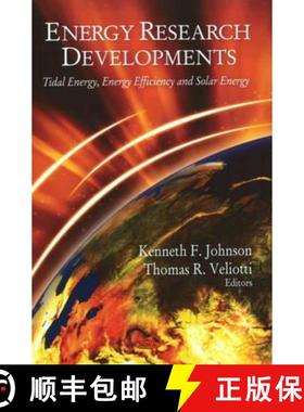 【3-4周达】Energy Research Developments: Tidal Energy, Energy Efficiency and Solar Energy [9781606926802]