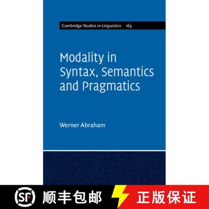 【3-4周达】Modality in Syntax, Semantics and Pragmatics [9781107605503]