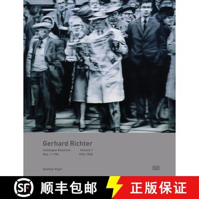 【3-4周达】Gerhard Richter: Catalogue Raisonné, Volume 1: Nos. 1-198, 1962-1968 [9783775719780]