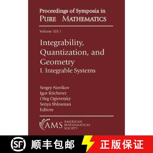 【3-4周达】Integrability, Quantization, and Geometry: I. Integrable Systems [9781470455910]