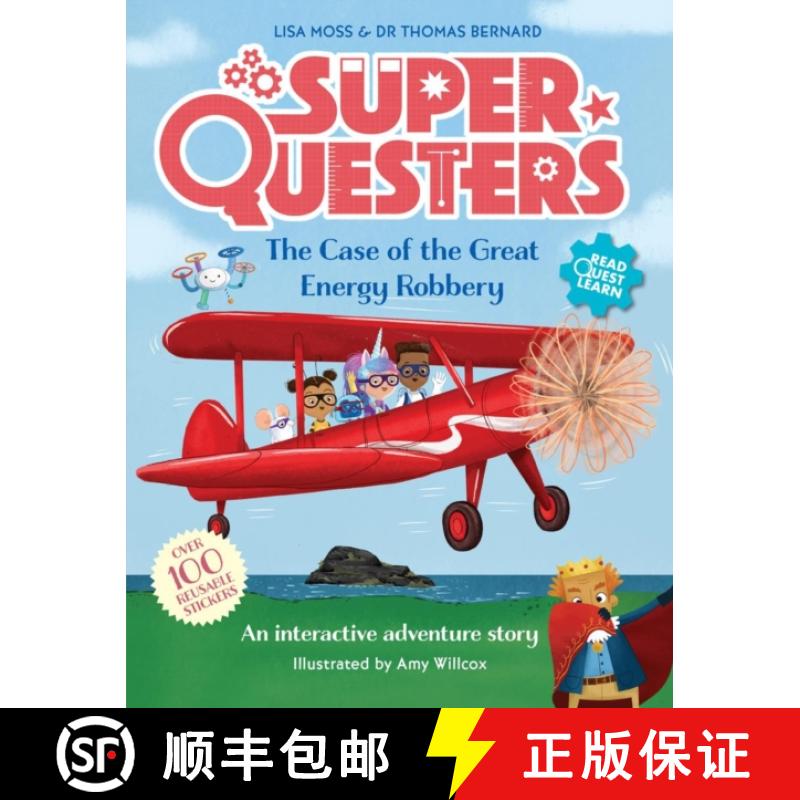 【3-4周达】SuperQuesters: The Case of the Great Energy Robbery [9789083294308]