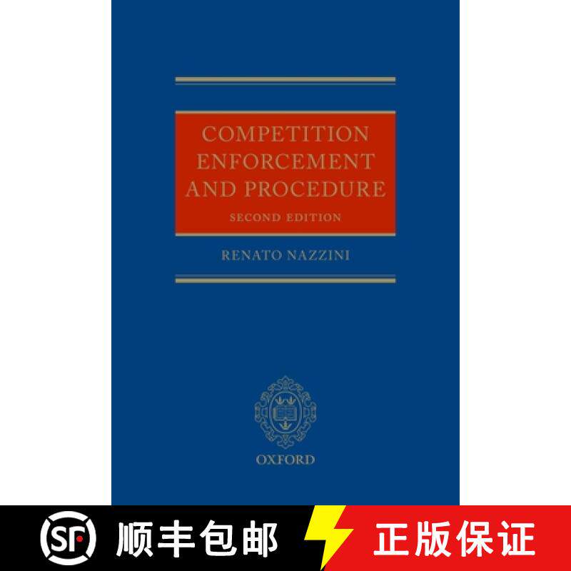 【3-4周达】Competition Enforcement and Procedure: Procedure, Evidence and Remedies [9780199578832]