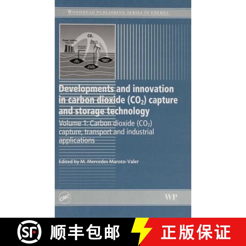 【3-4周达】Developments and Innovation in Carbon Dioxide (Co2) Capture and Storage Technology [9781782421320]