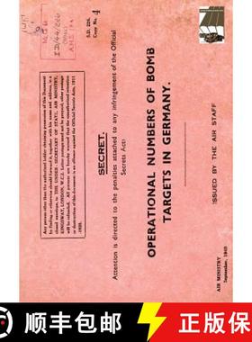 【3-4周达】Operational Numbers of Bomb Targets in Germany Air Ministry 1940 [9781783311125]