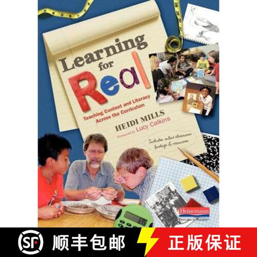 【3-4周达】Learning for Real: Teaching Content and Literacy Across the Curriculum [9780325046037]