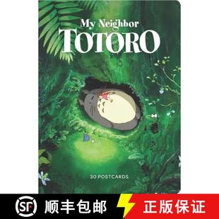 【3-4周达】Studio Ghibli My Neighbor Totoro: 30 Postcards: (Anime Postcards, Japanese Animation Art C... [9781452171234]