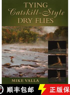 【3-4周达】TYING CATSKILL STYLE DRY FLIESPB [9780811738910]